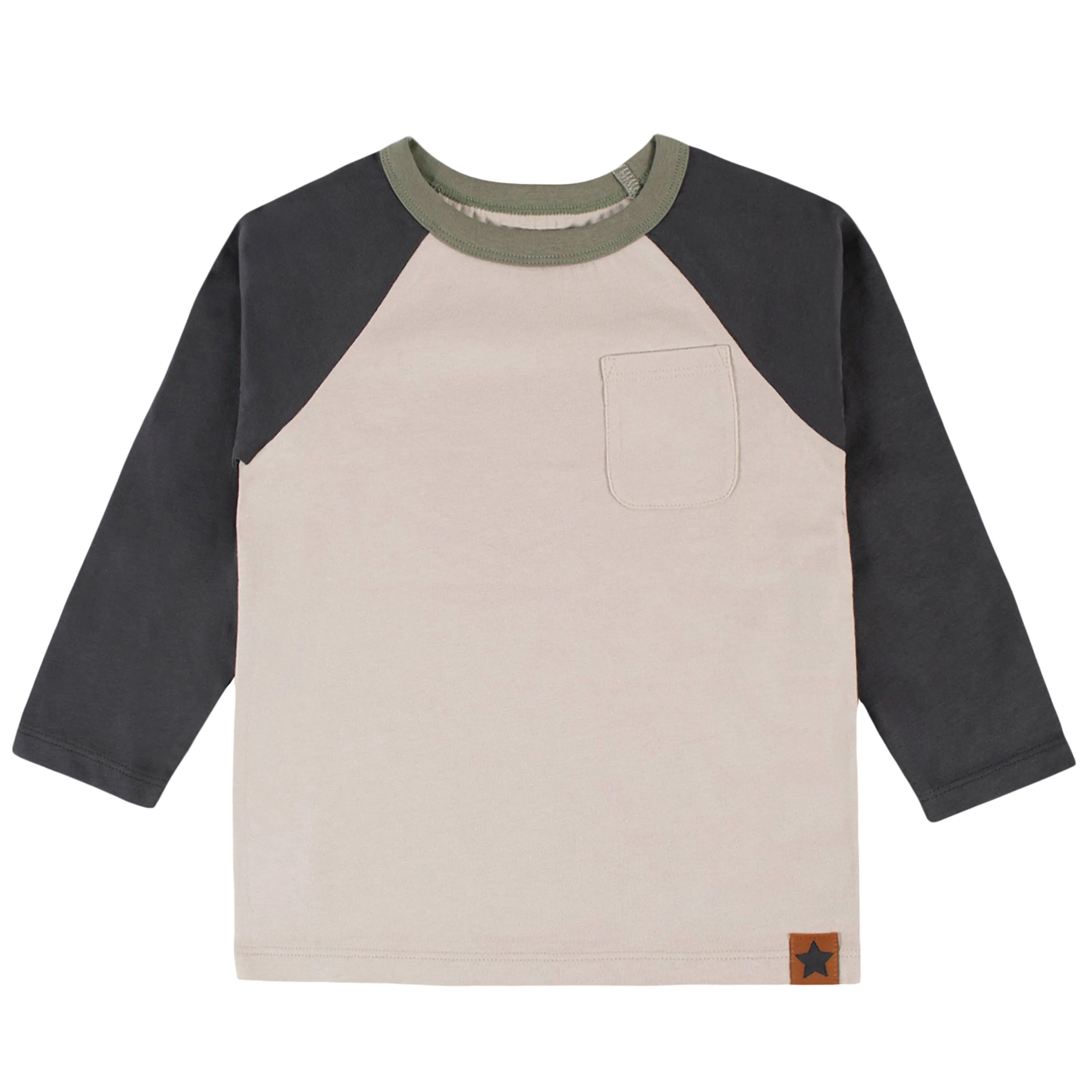 3-Pack Infant & Toddler Boys Gray & Camo Long Sleeve Tees