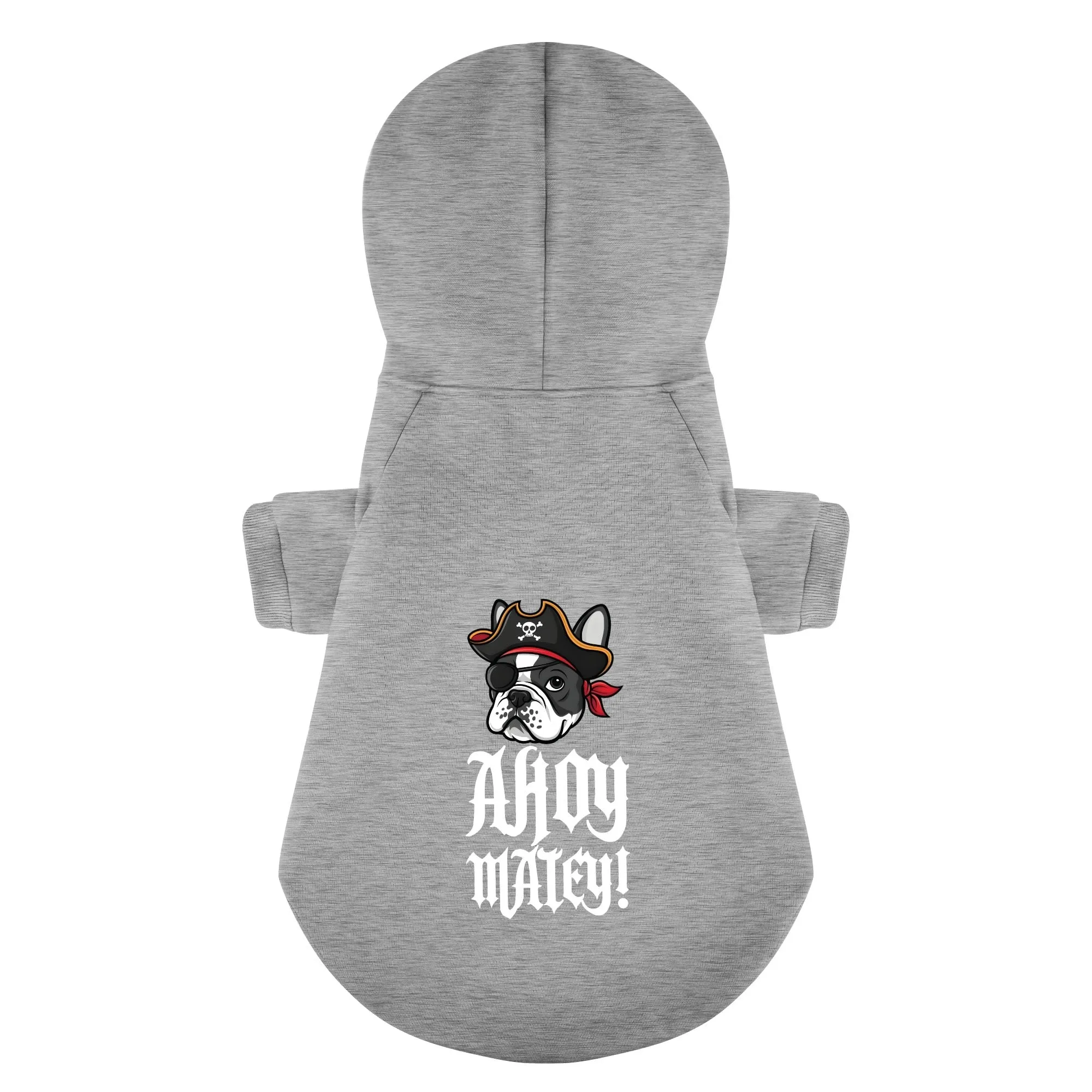 Ahoy, matey! - Personalized French Bulldog Hoodies with Funny Quotes – Stylish, Cozy, and Premium 100% Cotton