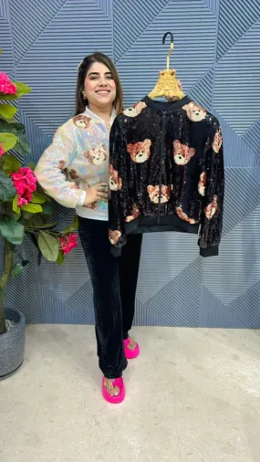 Beautiful Sequin Jacket With Linning GGR564