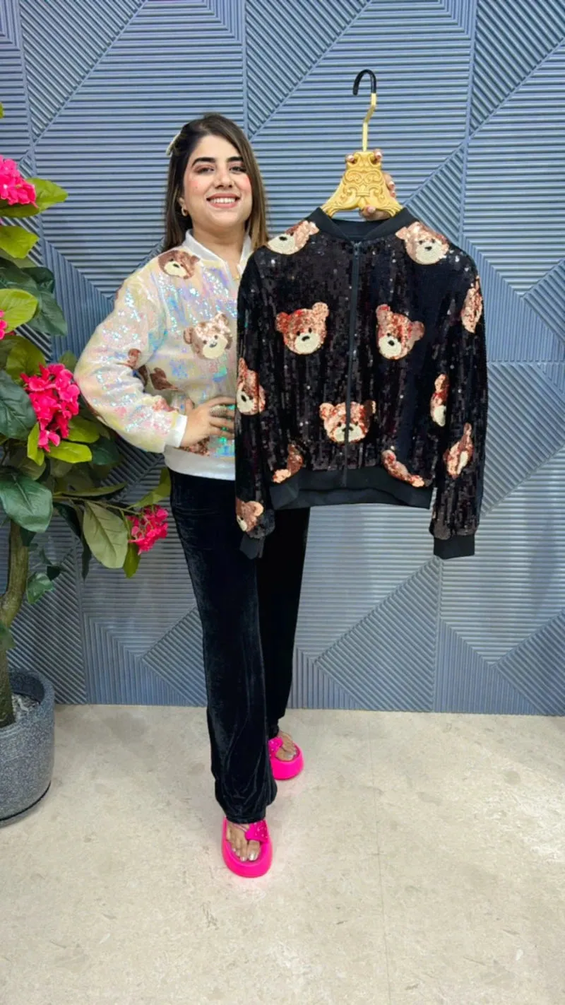 Beautiful Sequin Jacket With Linning GGR564