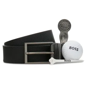 BOSS Golf Ball Gift Box Belt - Black