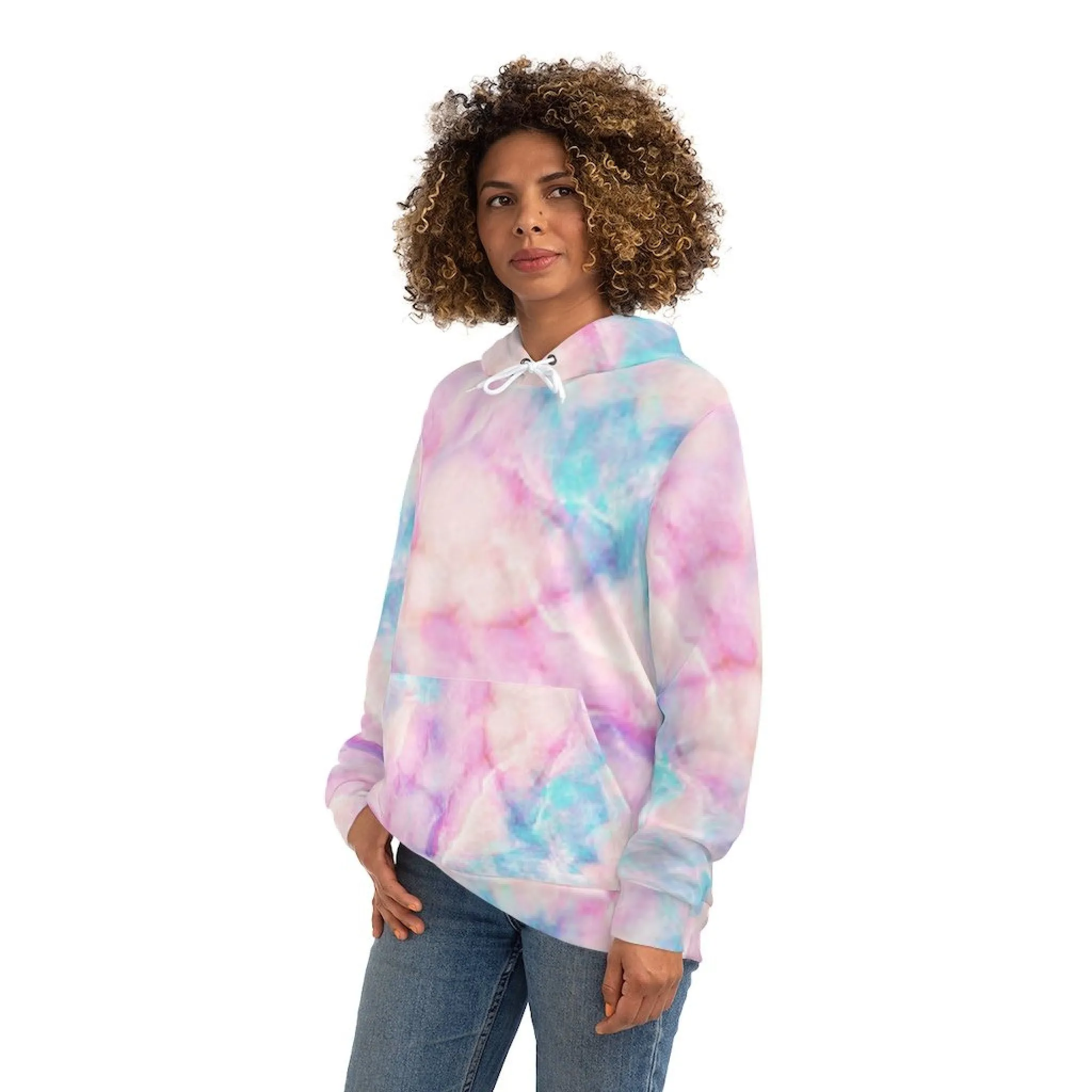 Bynelo Tie Dye Pastel Fashion Hoodie