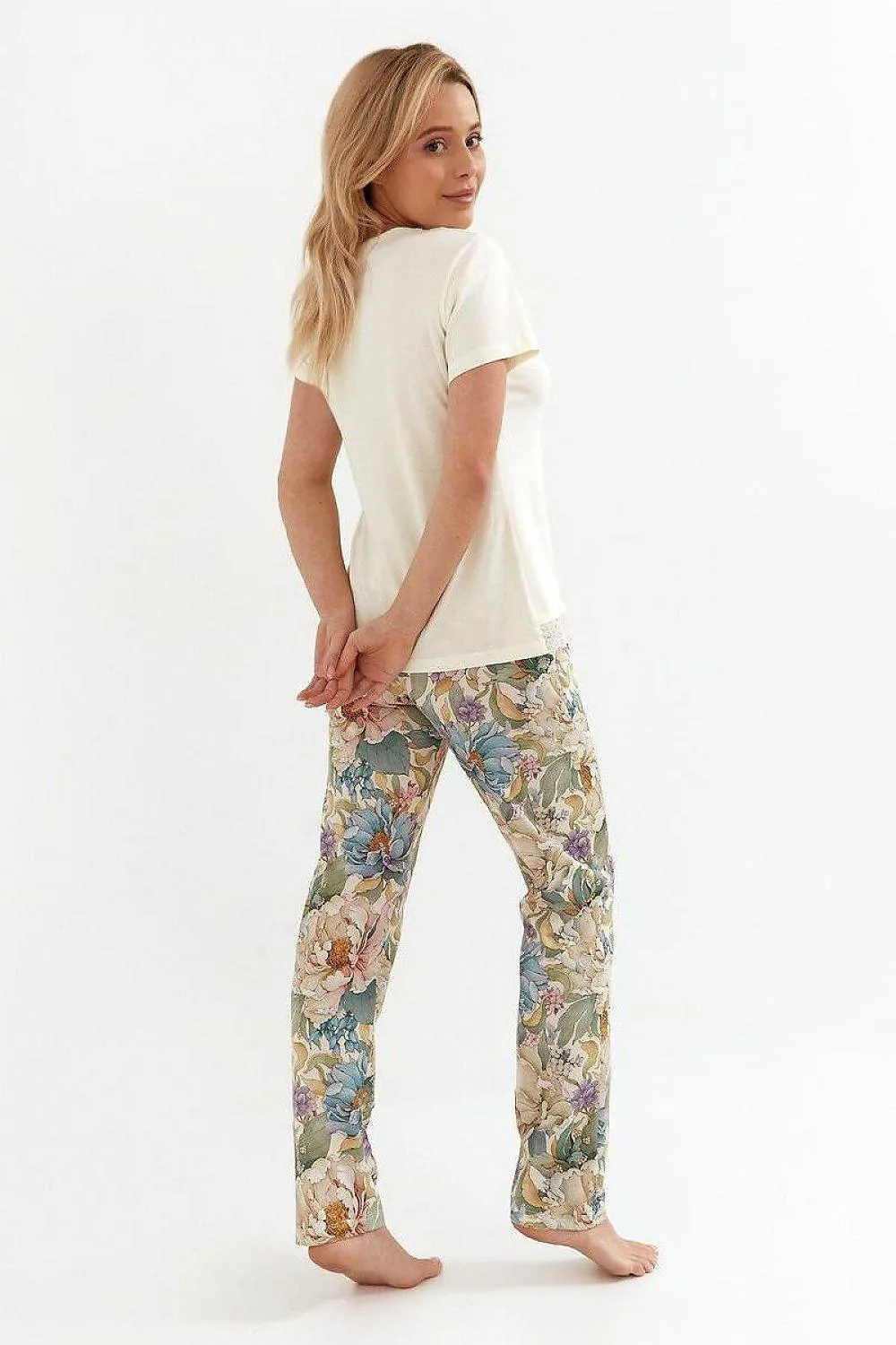 Cana comfortable blouse and pants womens pajama