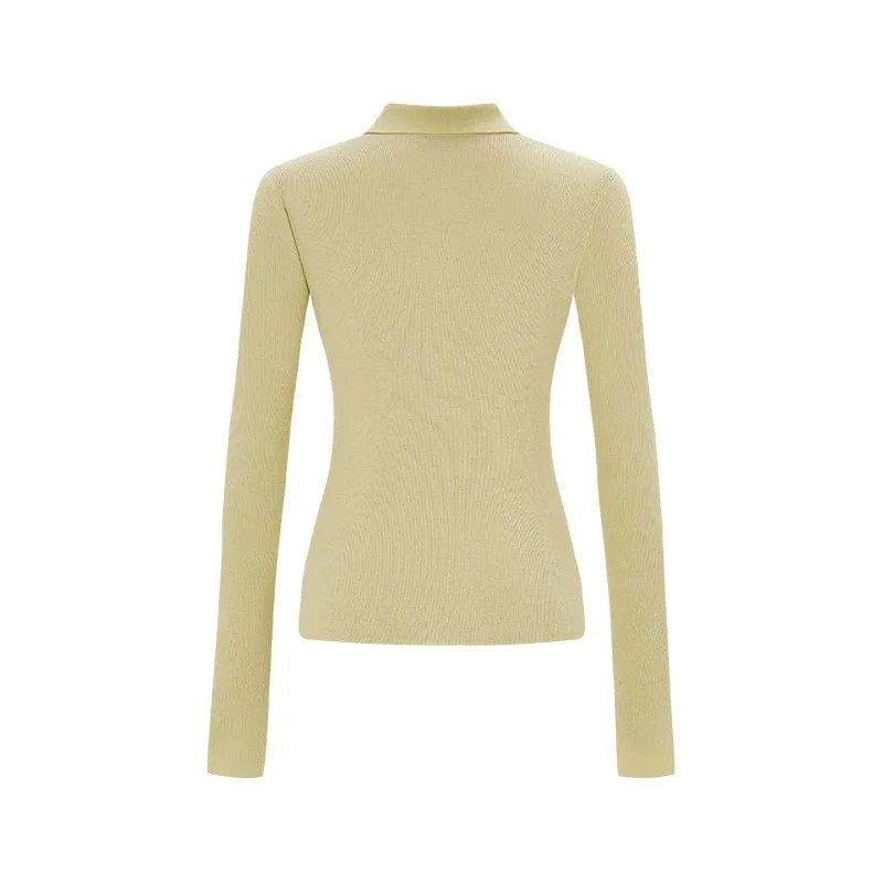 Cheese Polo Woolen Knitwear