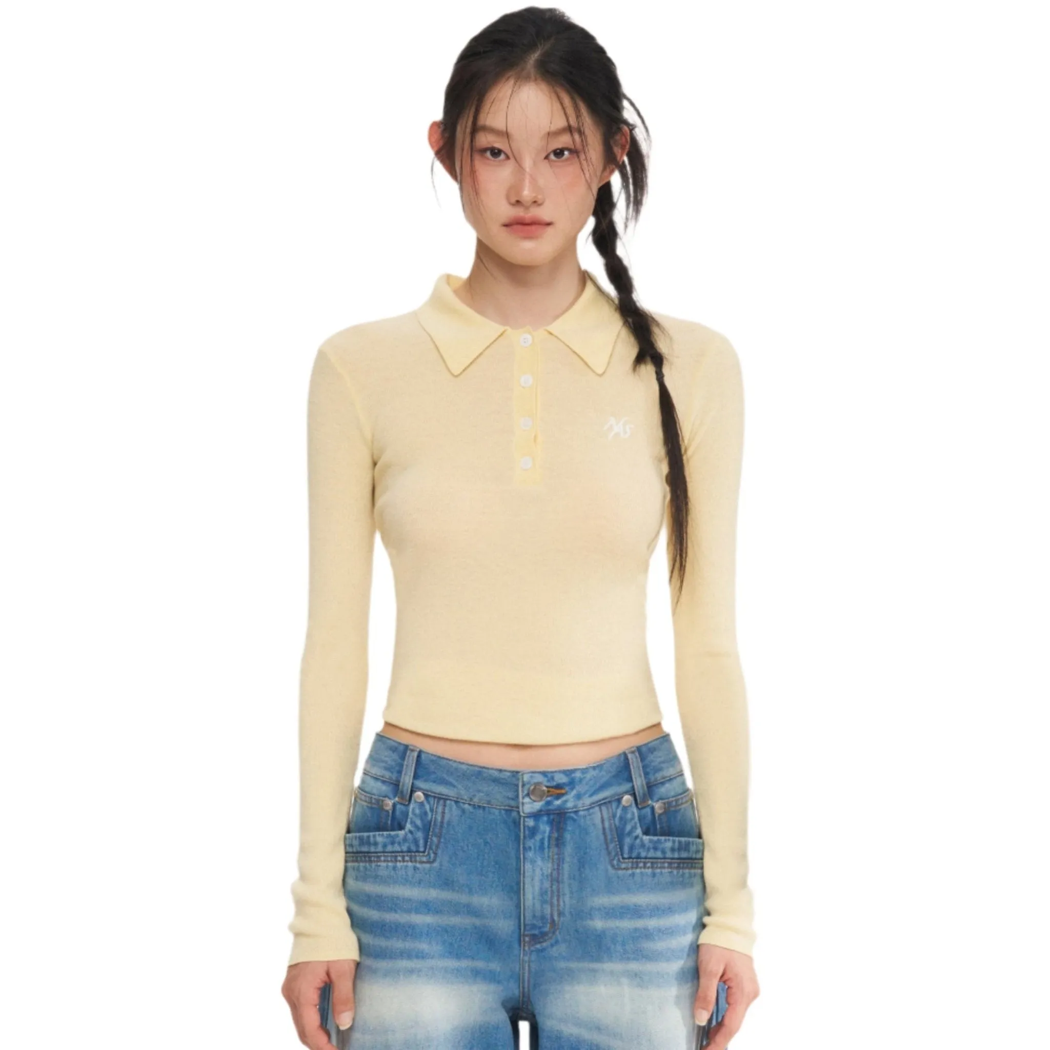 Cheese Polo Woolen Knitwear