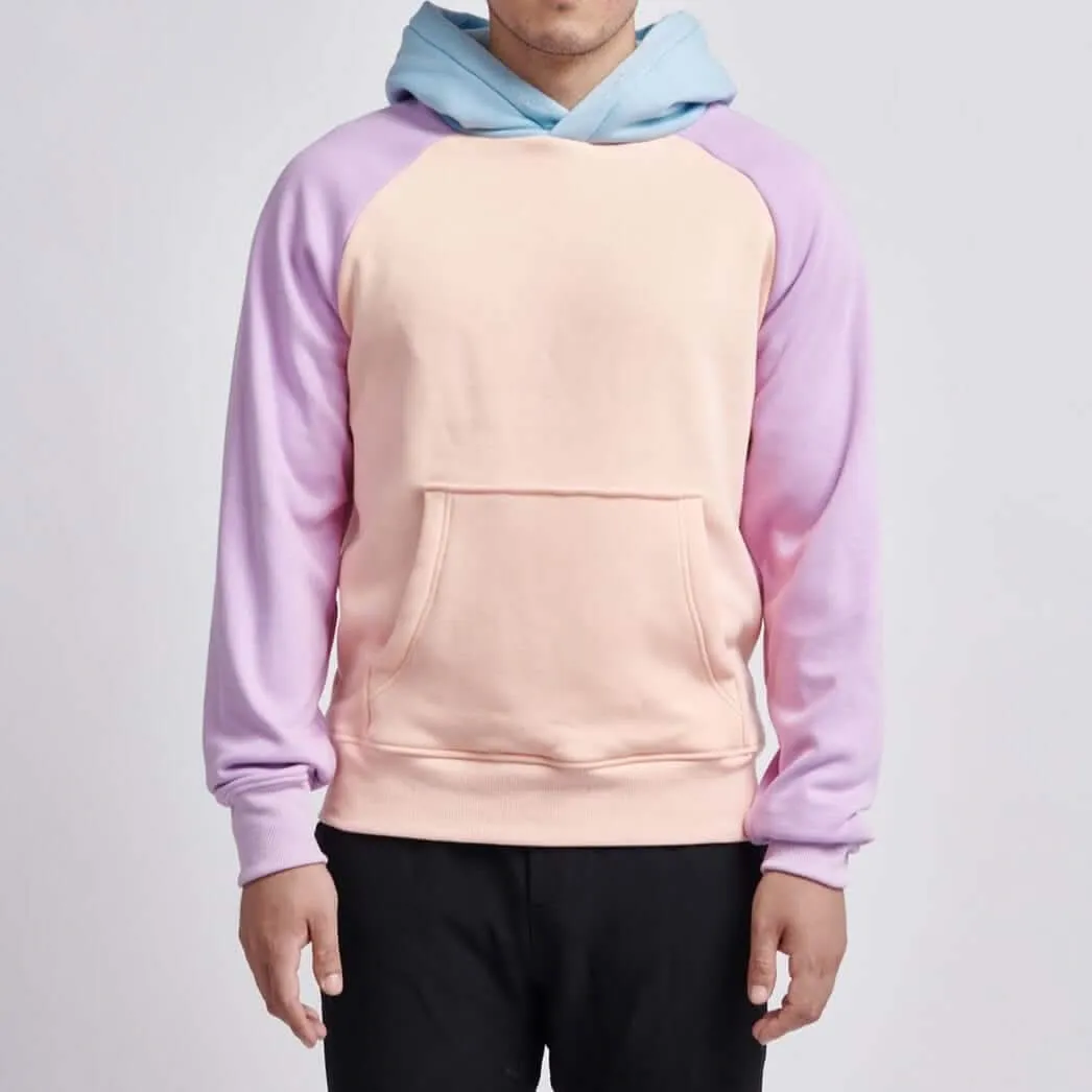 Color Block Human Hoodies