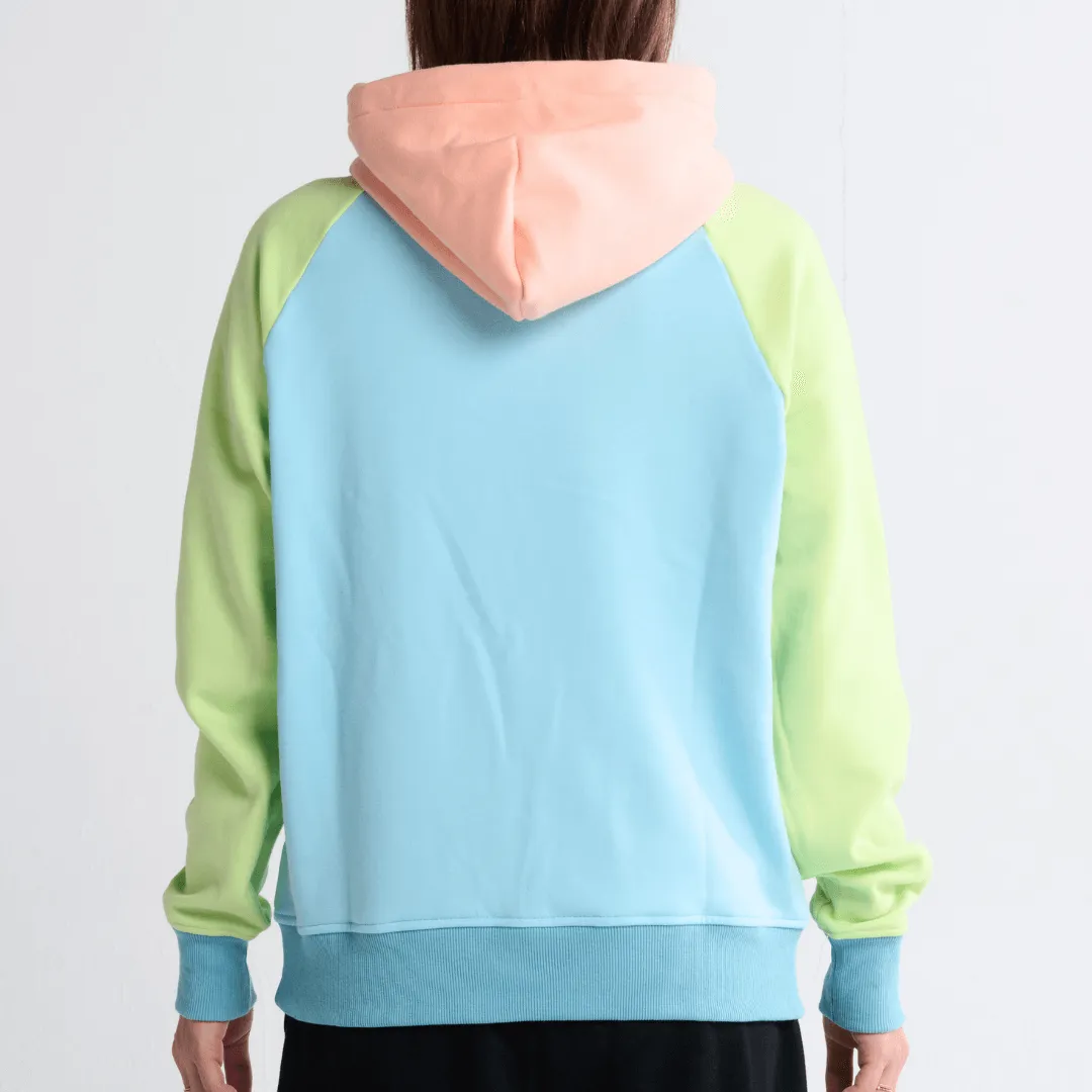 Color Block Human Hoodies