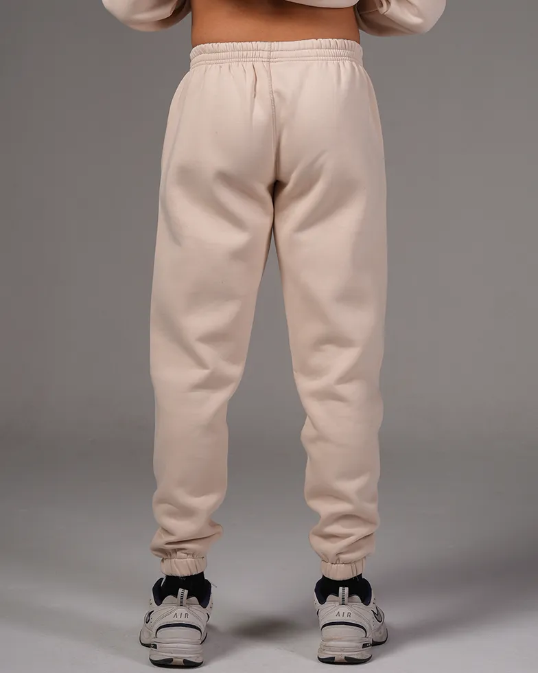 Comfy Oversize Nude Joggers