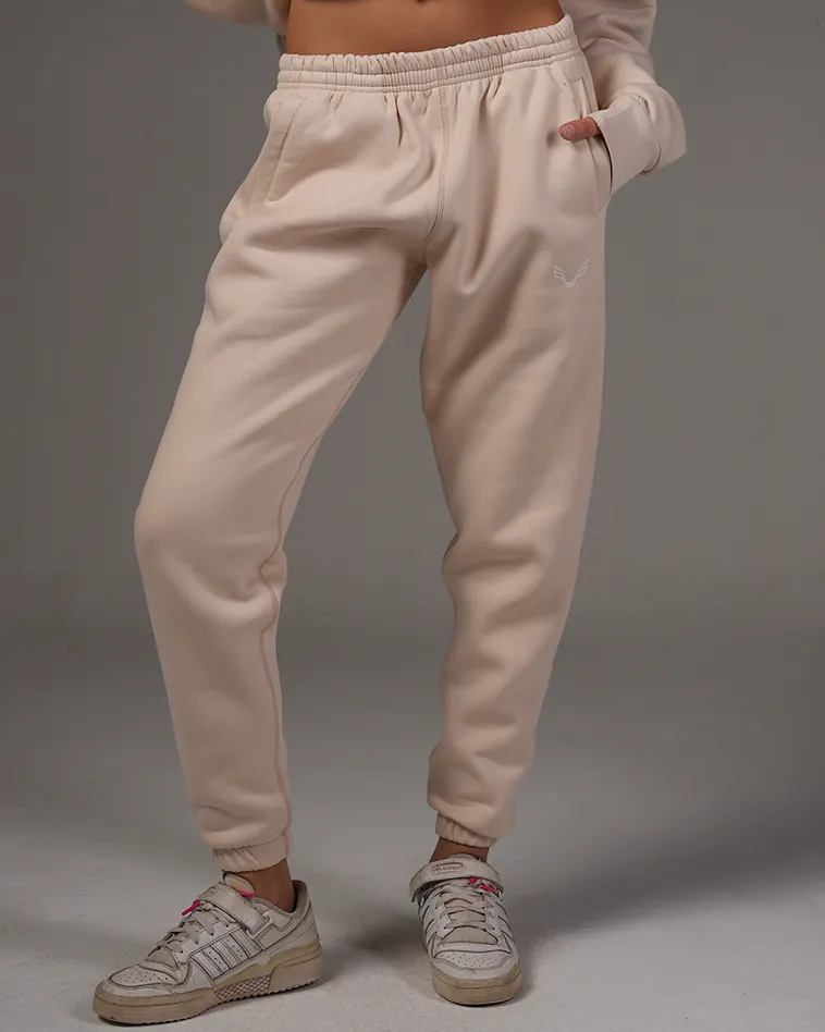 Comfy Oversize Nude Joggers