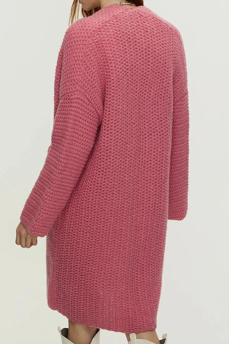 CS3227 Knitted Long Cardigan Outerwear