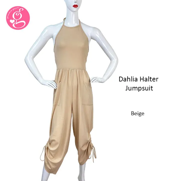 Dahlia Halter Jumpsuit