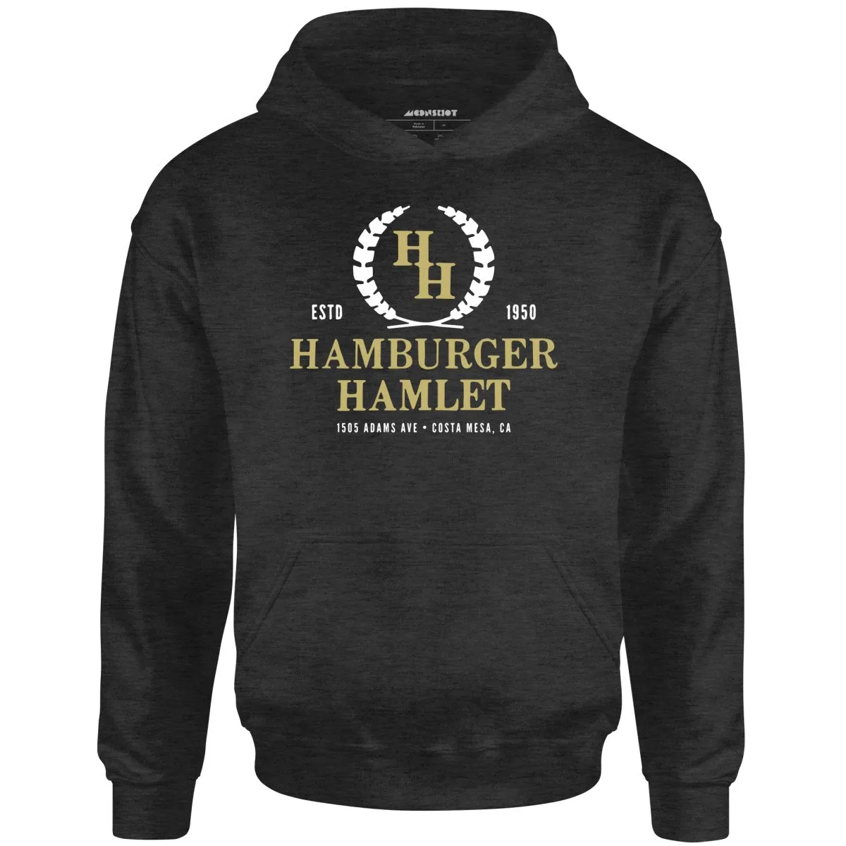 Hamburger Hamlet - Costa Mesa, CA - Vintage Restaurant - Unisex Hoodie