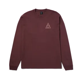 HUF SET TT L/S TEE EGGPLANT