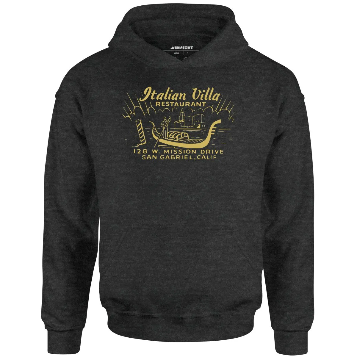 Italian Villa - San Gabriel, CA - Vintage Restaurant - Unisex Hoodie