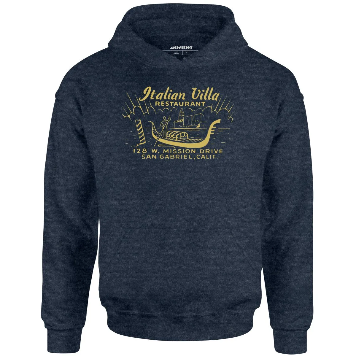 Italian Villa - San Gabriel, CA - Vintage Restaurant - Unisex Hoodie