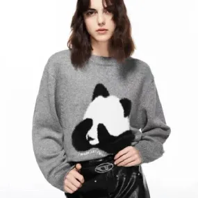 Ivyshape | Cozy Panda Sweater for Women