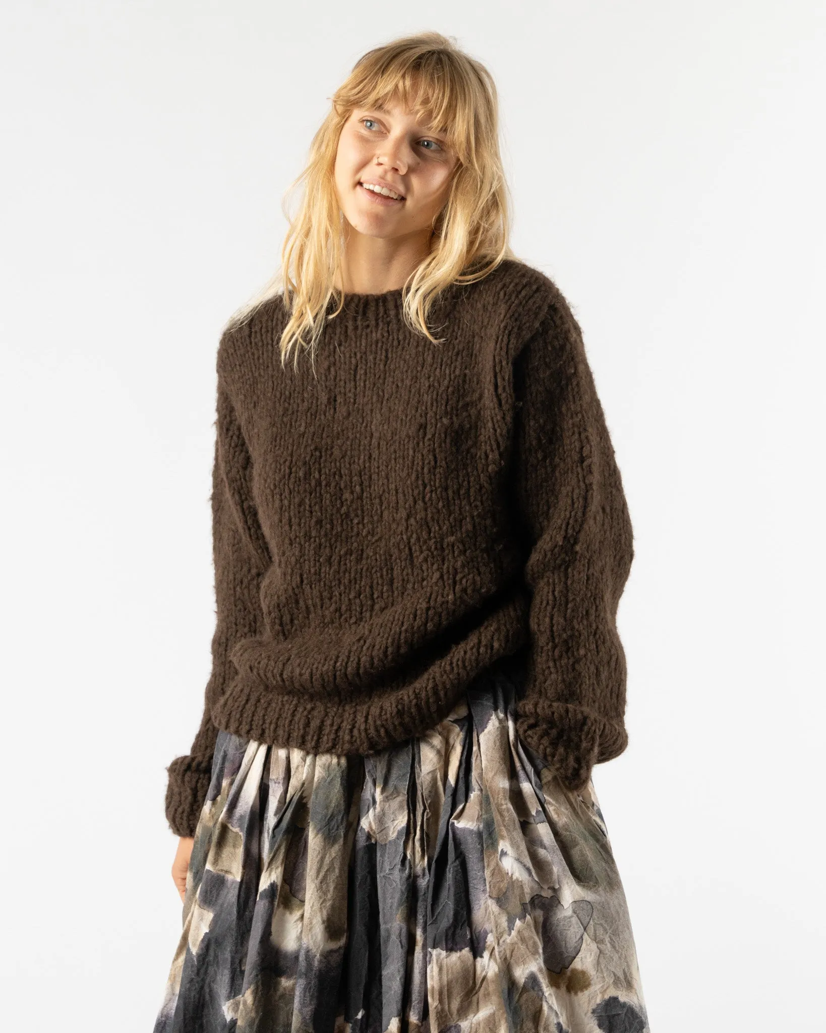 JUD Carnaby Sweater in Cocoa