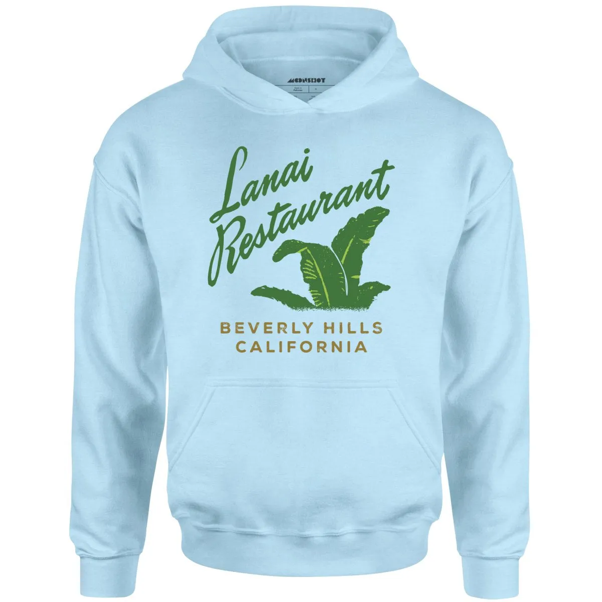 Lanai - Beverly Hills, CA - Vintage Restaurant - Unisex Hoodie