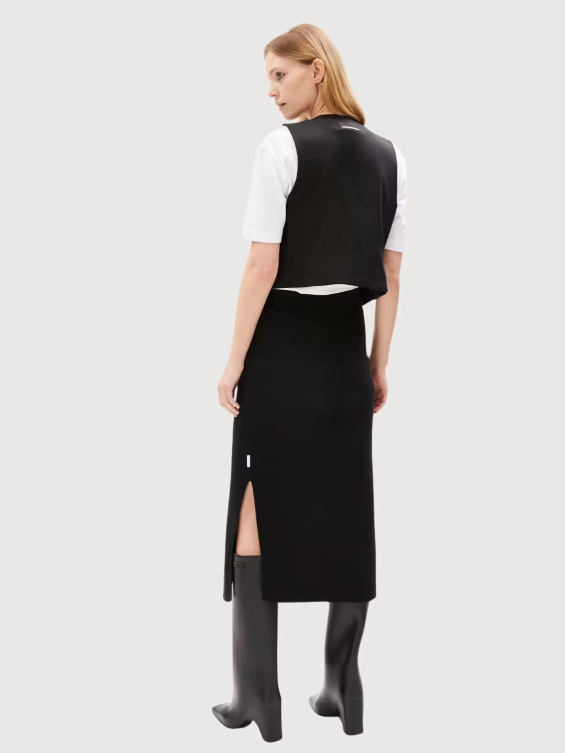 Maalin Black Woman Skirt | Armedangels