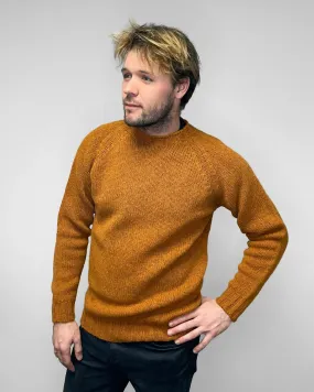 Men's Knitted Jumper (M2882/7) - Vintage Orange