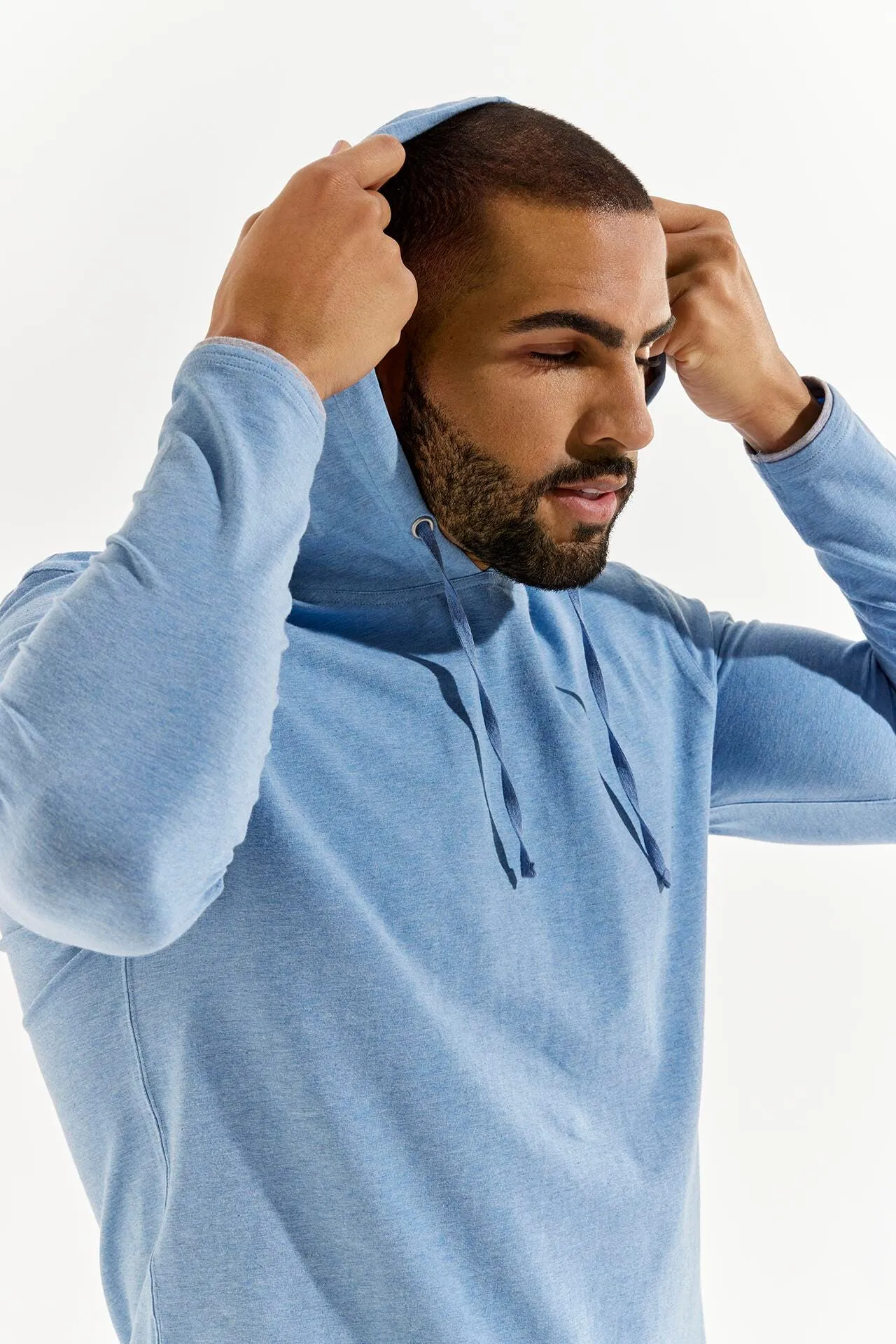 Men's Oasis Pullover Hoodie  |  Modern Blue Heather