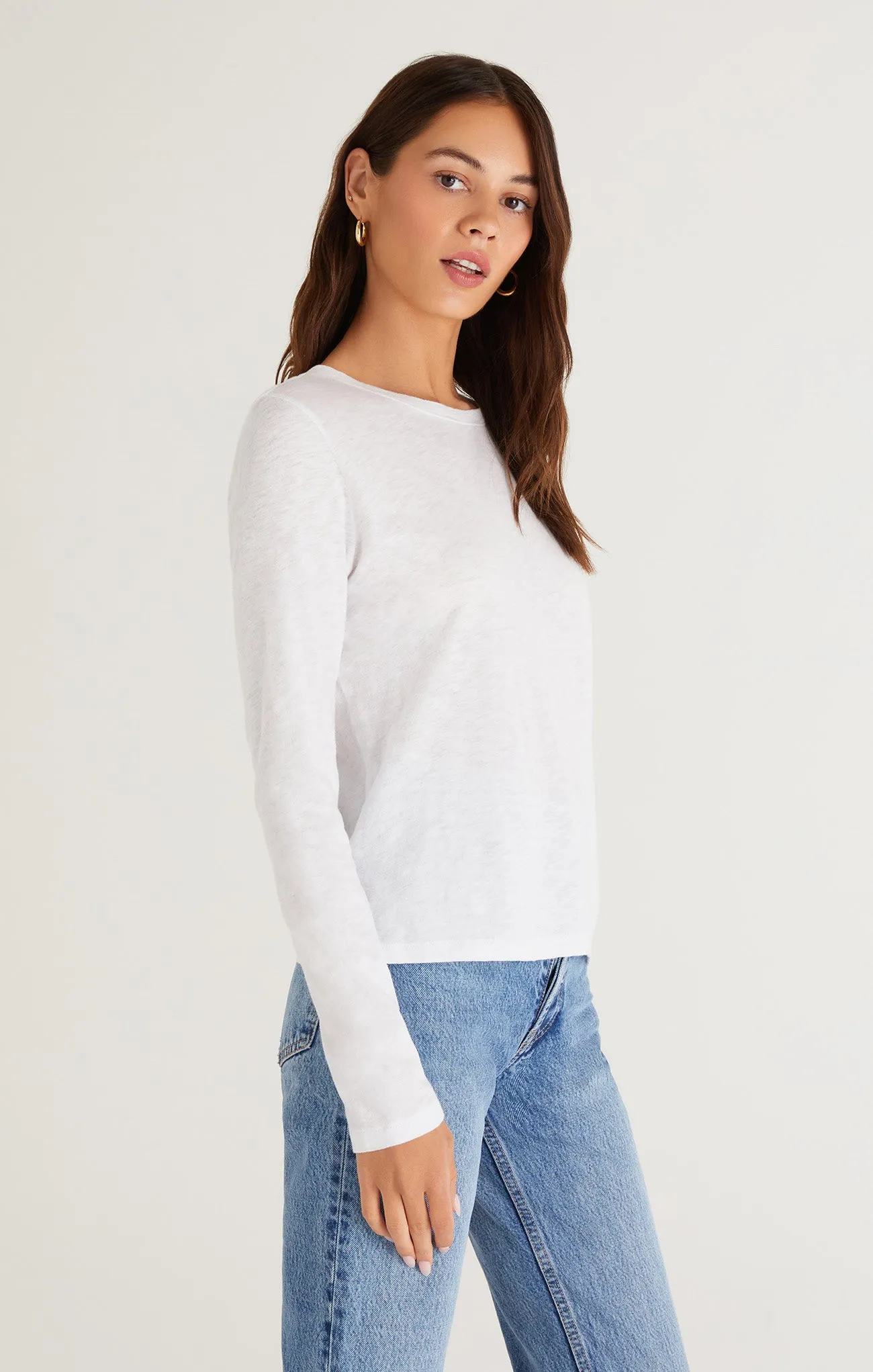 Modern Slub Long Sleeve Tee