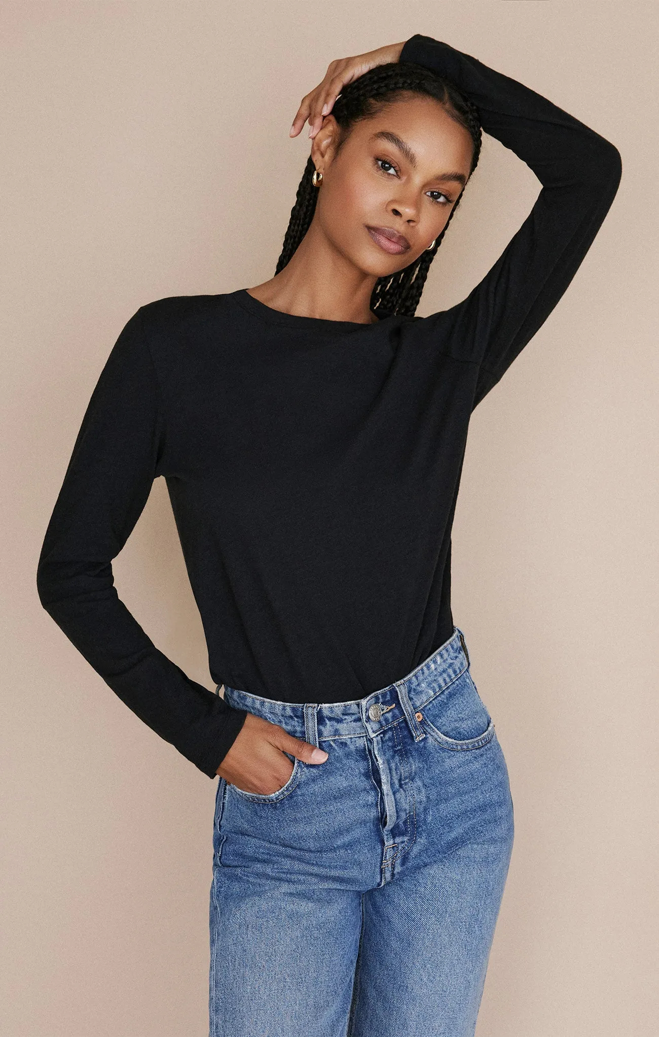 Modern Slub Long Sleeve Tee