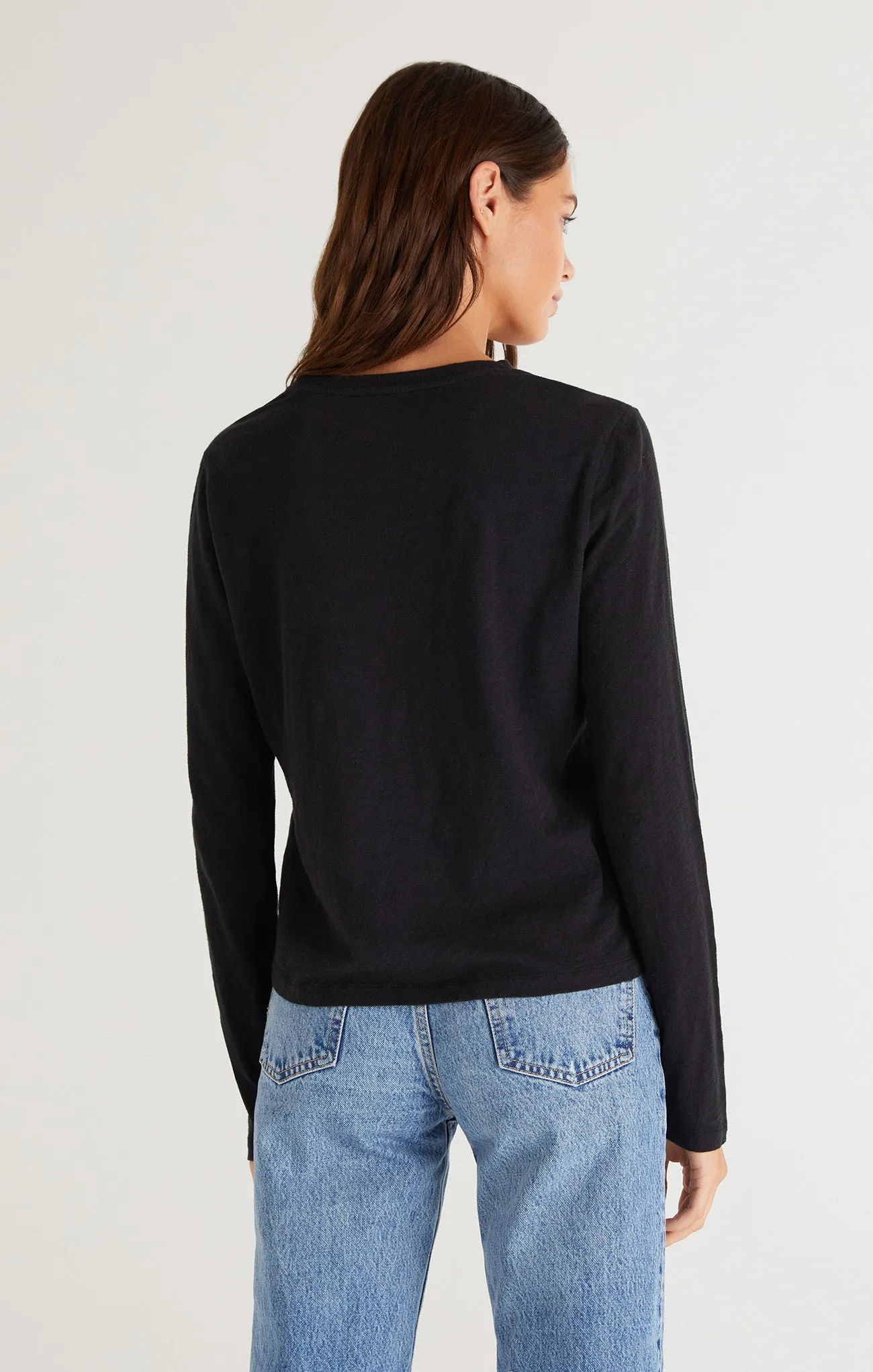 Modern Slub Long Sleeve Tee