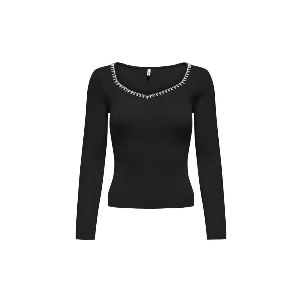 Only Black Viscose Sweater