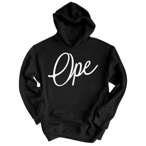 Ope Script Hoodie