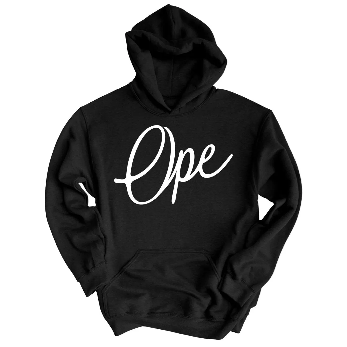 Ope Script Hoodie