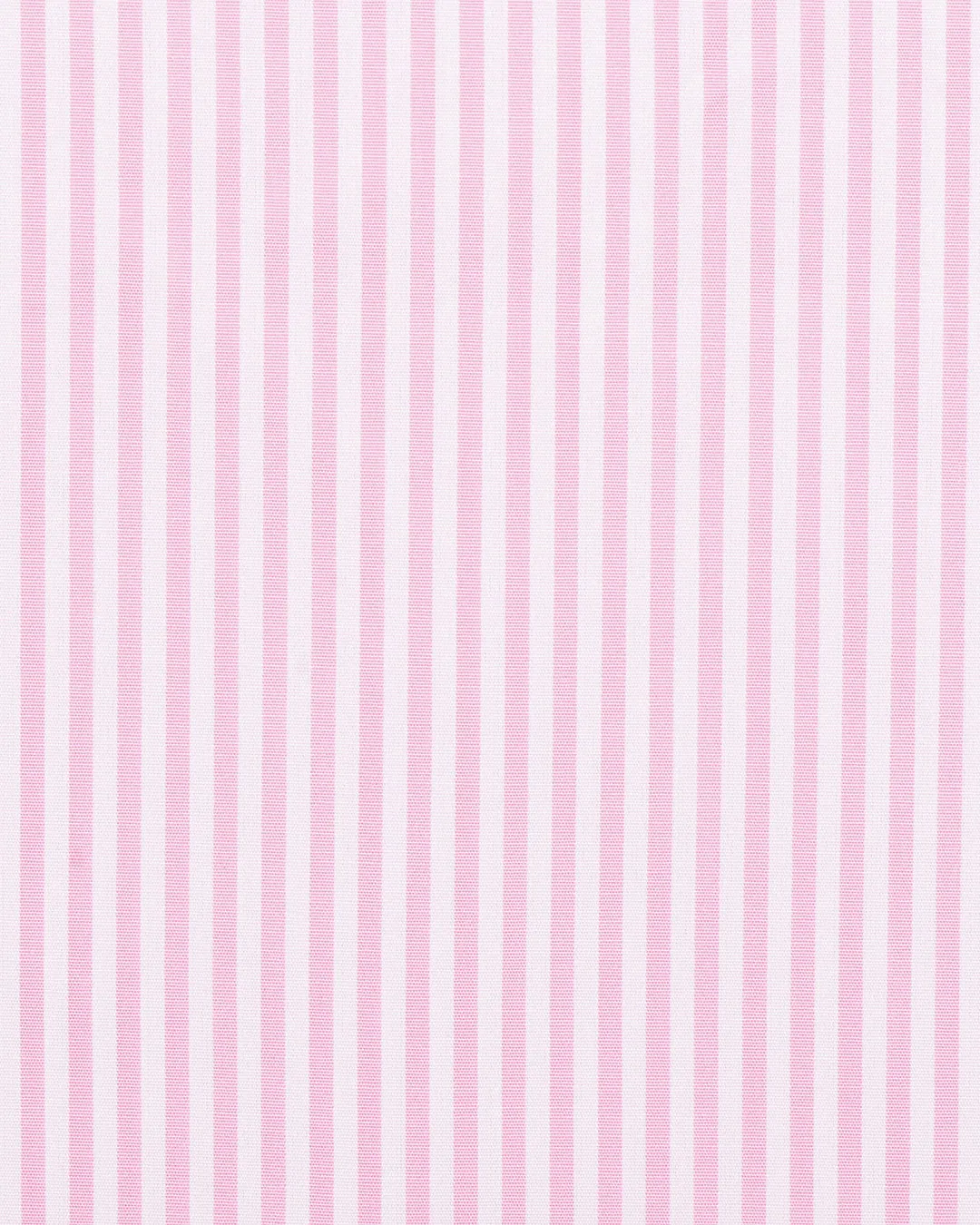 Pink Dress Stripes On White Shirt