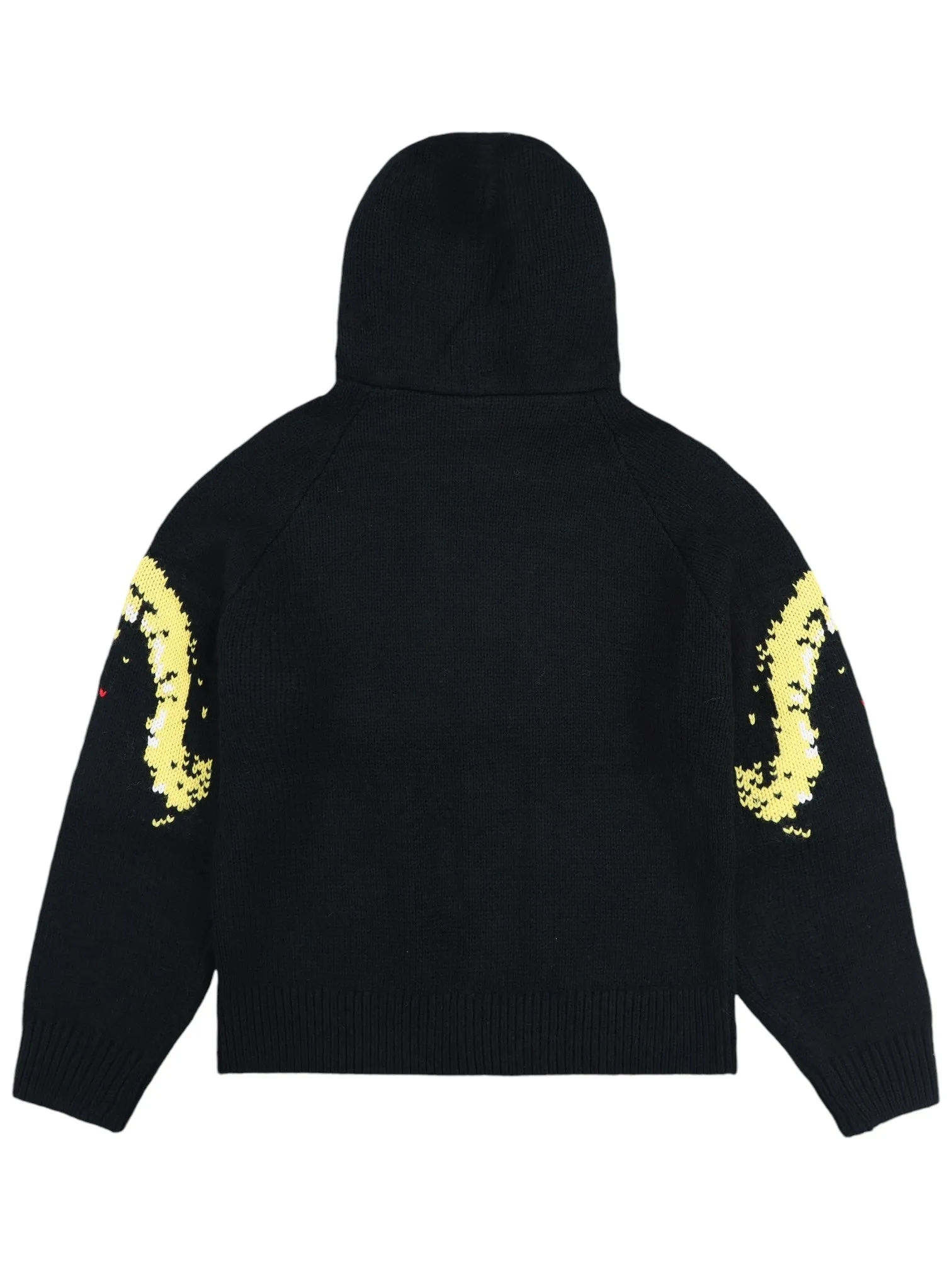 Pleasures Chosen Knitted Hoodie in Black