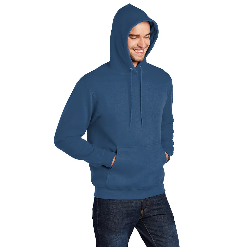 Port & Company® Core Fleece Pullover Hooded Sweatshirt - Neptune Blue