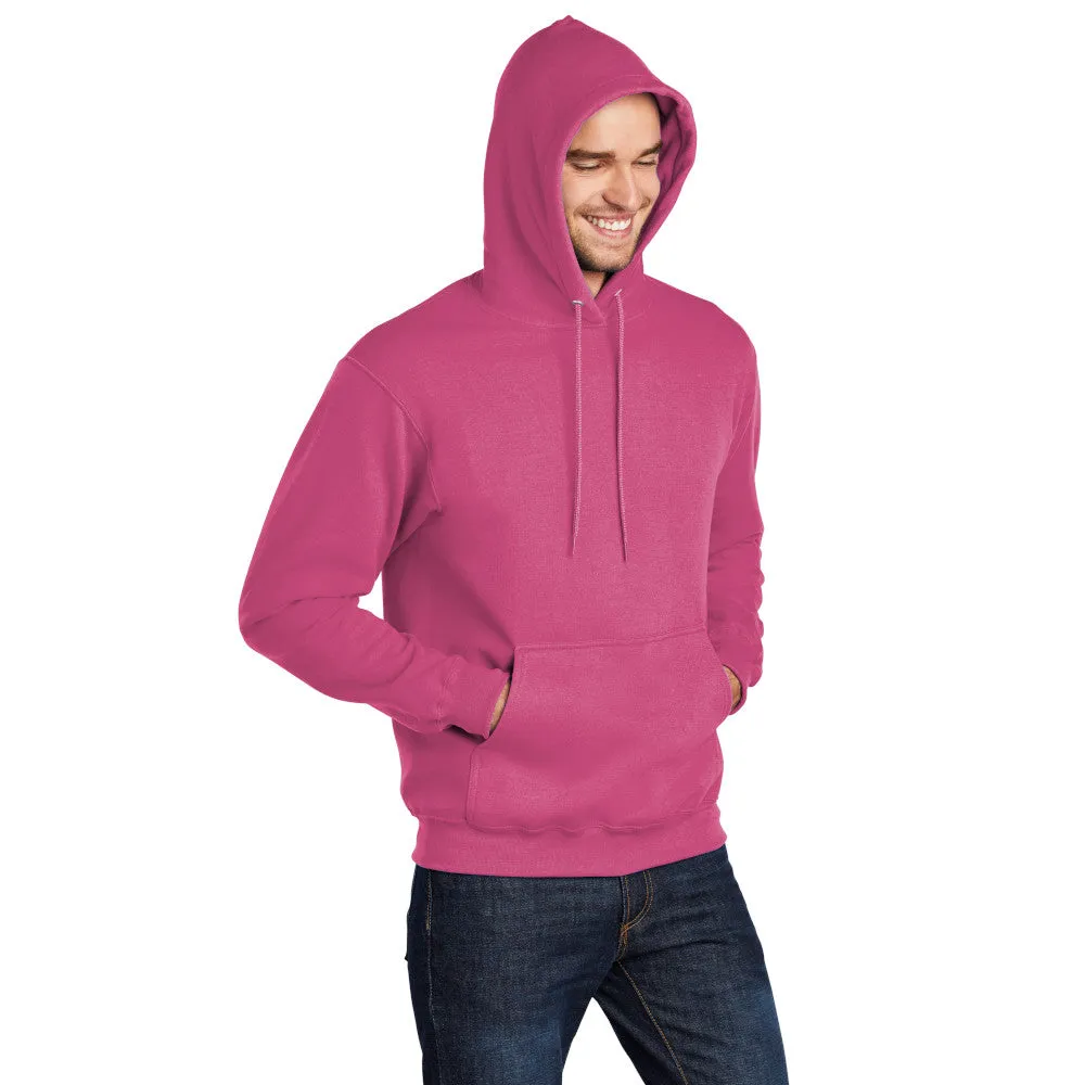 Port & Company® Core Fleece Pullover Hooded Sweatshirt - Sangria