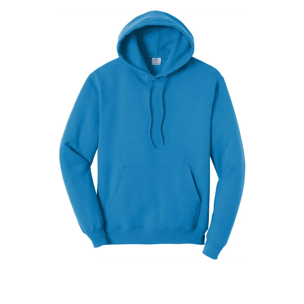 Port & Company® Core Fleece Pullover Hooded Sweatshirt - Sapphire