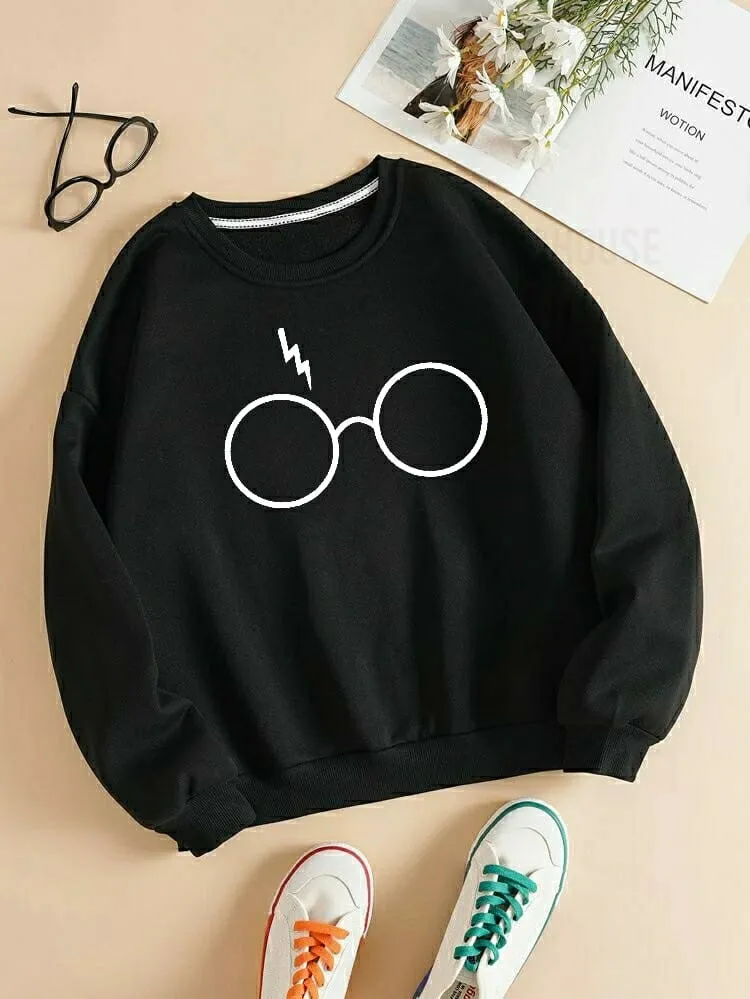 Potter glasses sweatshirt