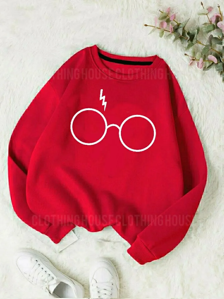 Potter glasses sweatshirt