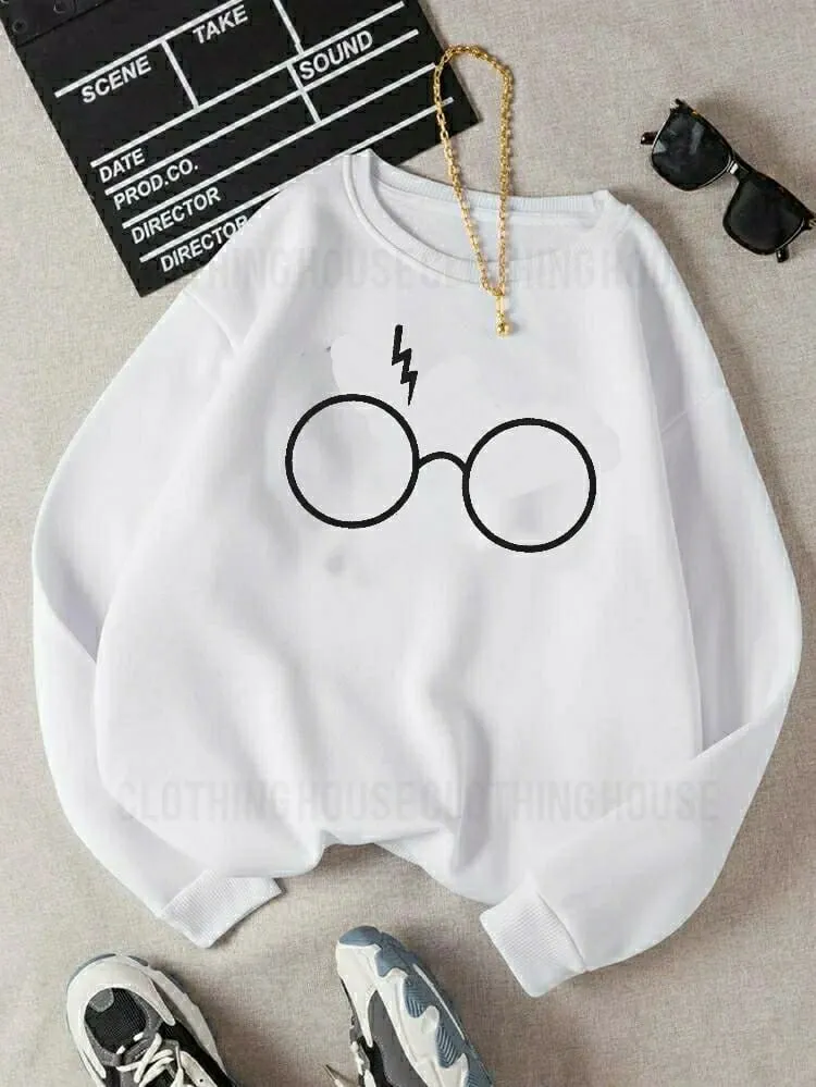 Potter glasses sweatshirt