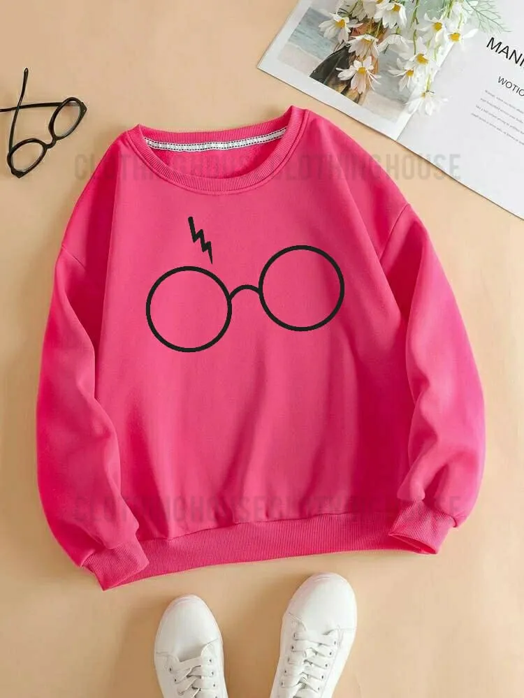 Potter glasses sweatshirt