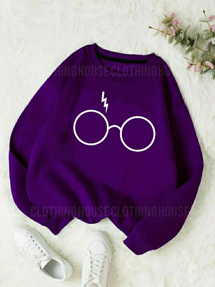 Potter glasses sweatshirt