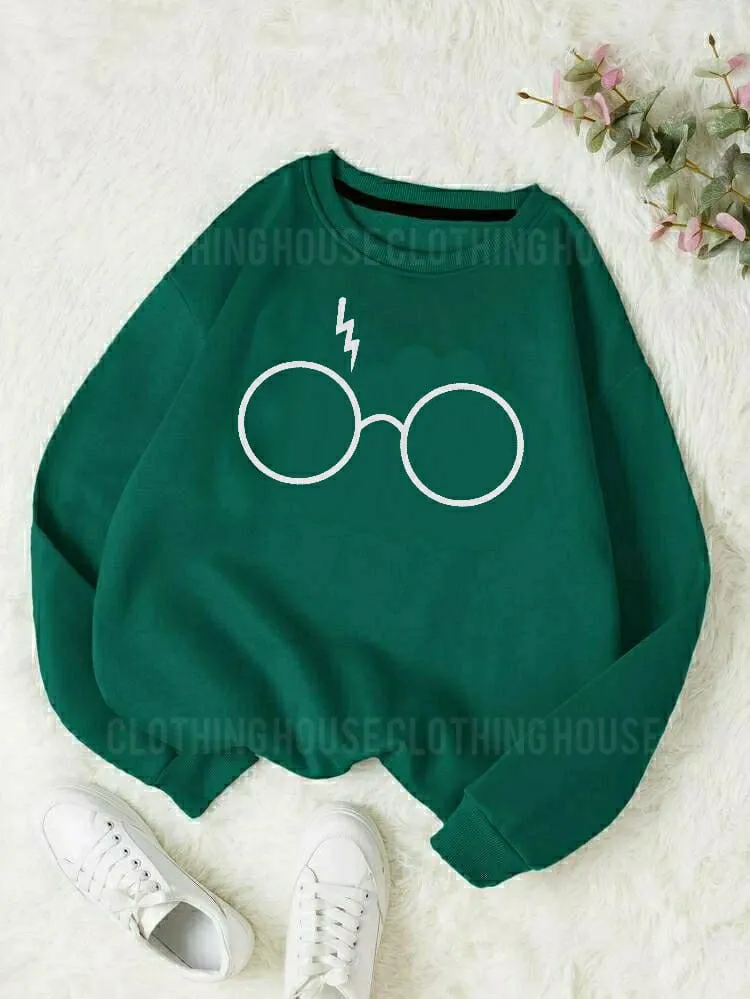 Potter glasses sweatshirt