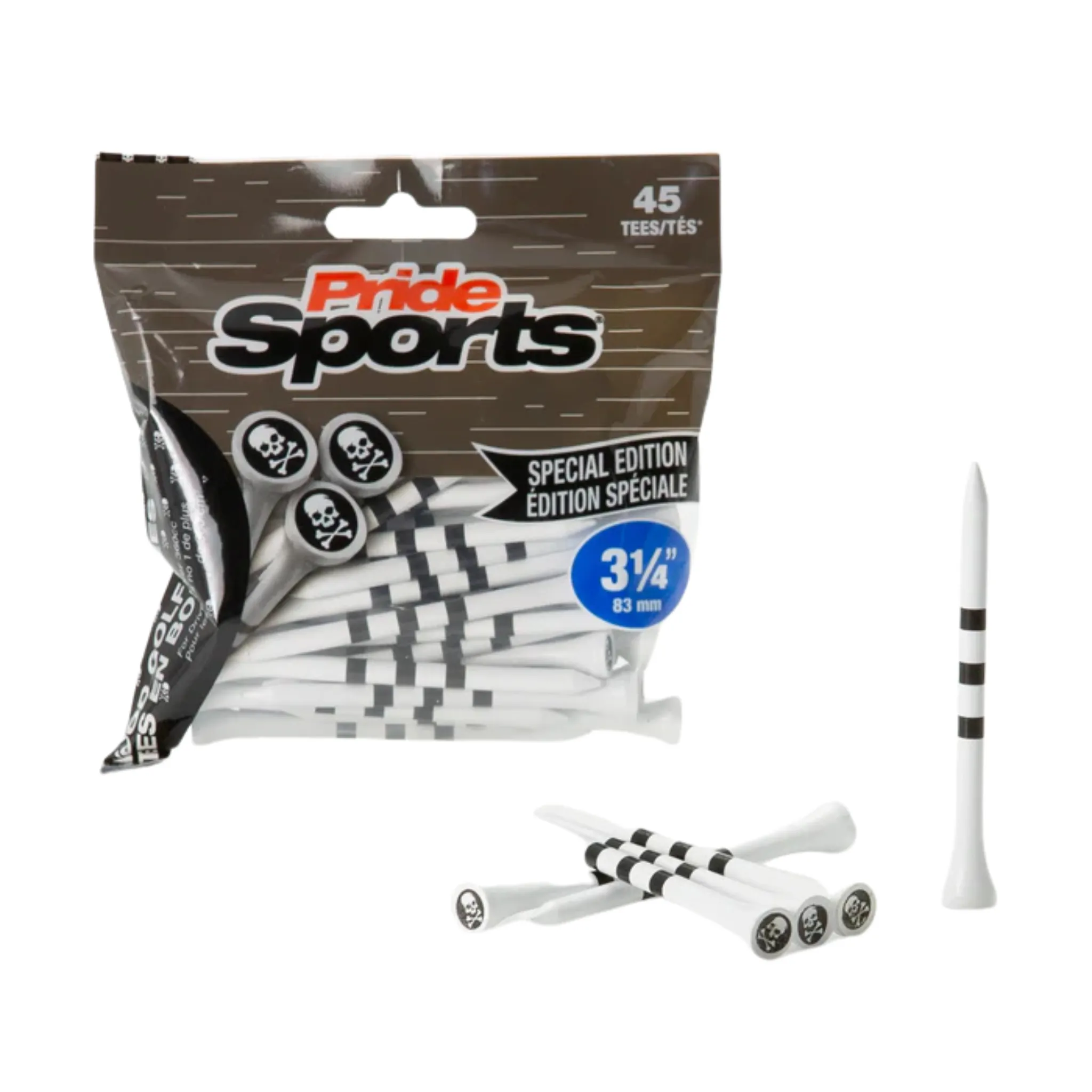 PrideSports Special Edition Wood Golf Tees