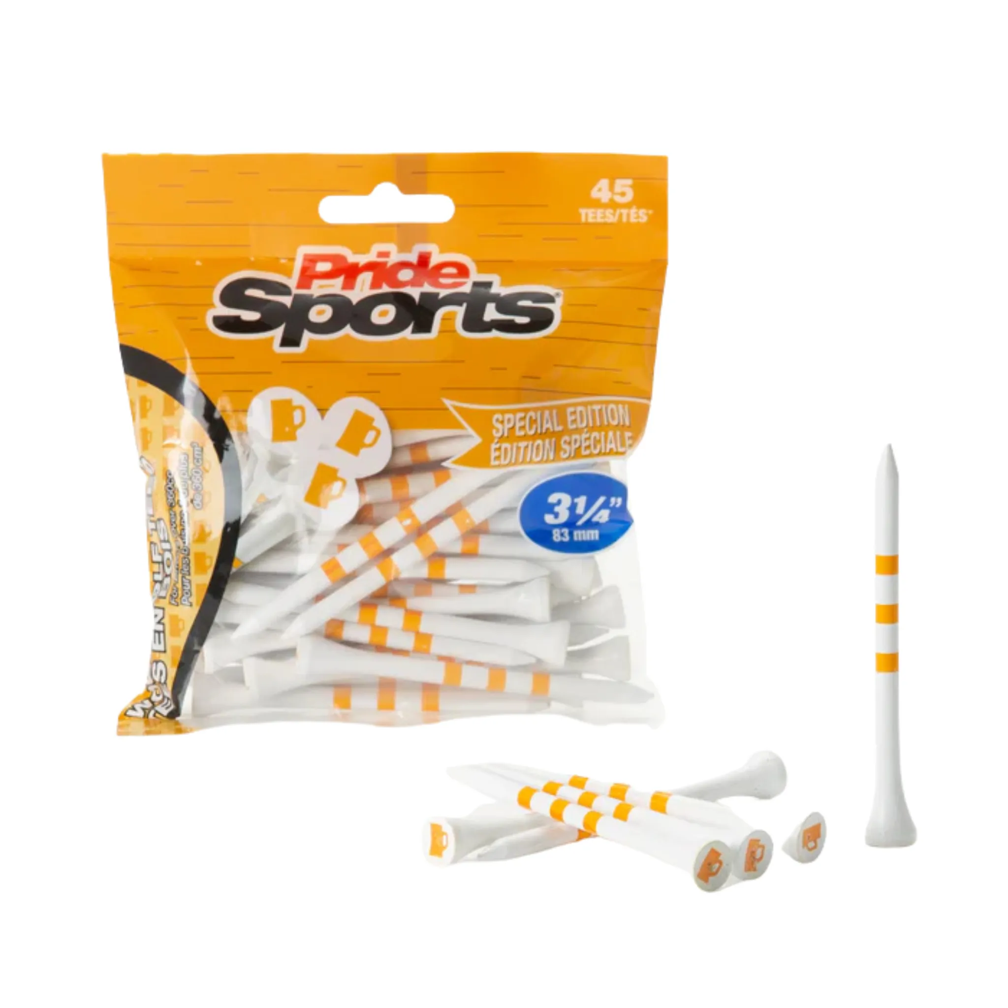 PrideSports Special Edition Wood Golf Tees