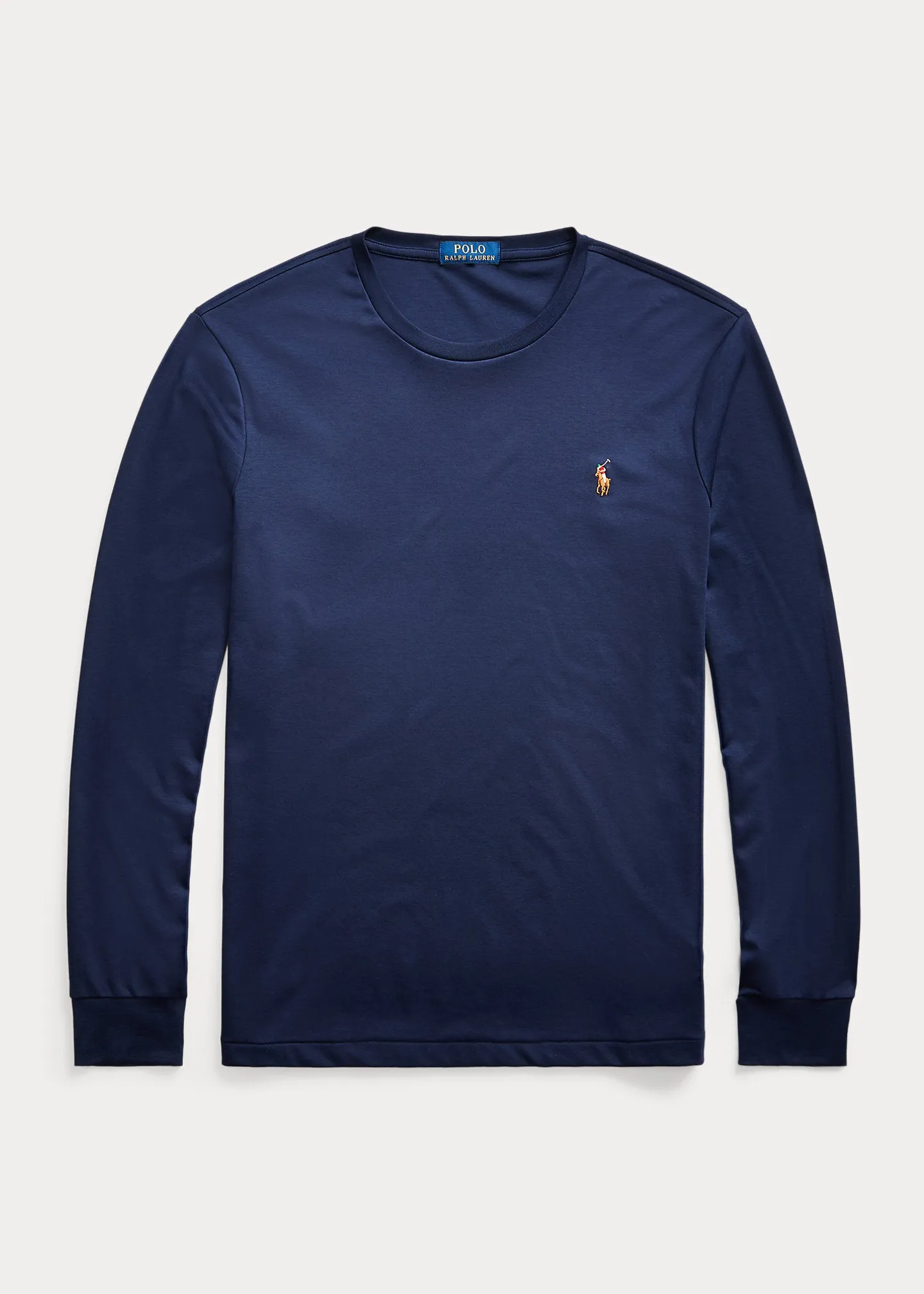 Ralph Lauren Custom Slim Fit Soft Cotton T-Shirt | Refined Navy