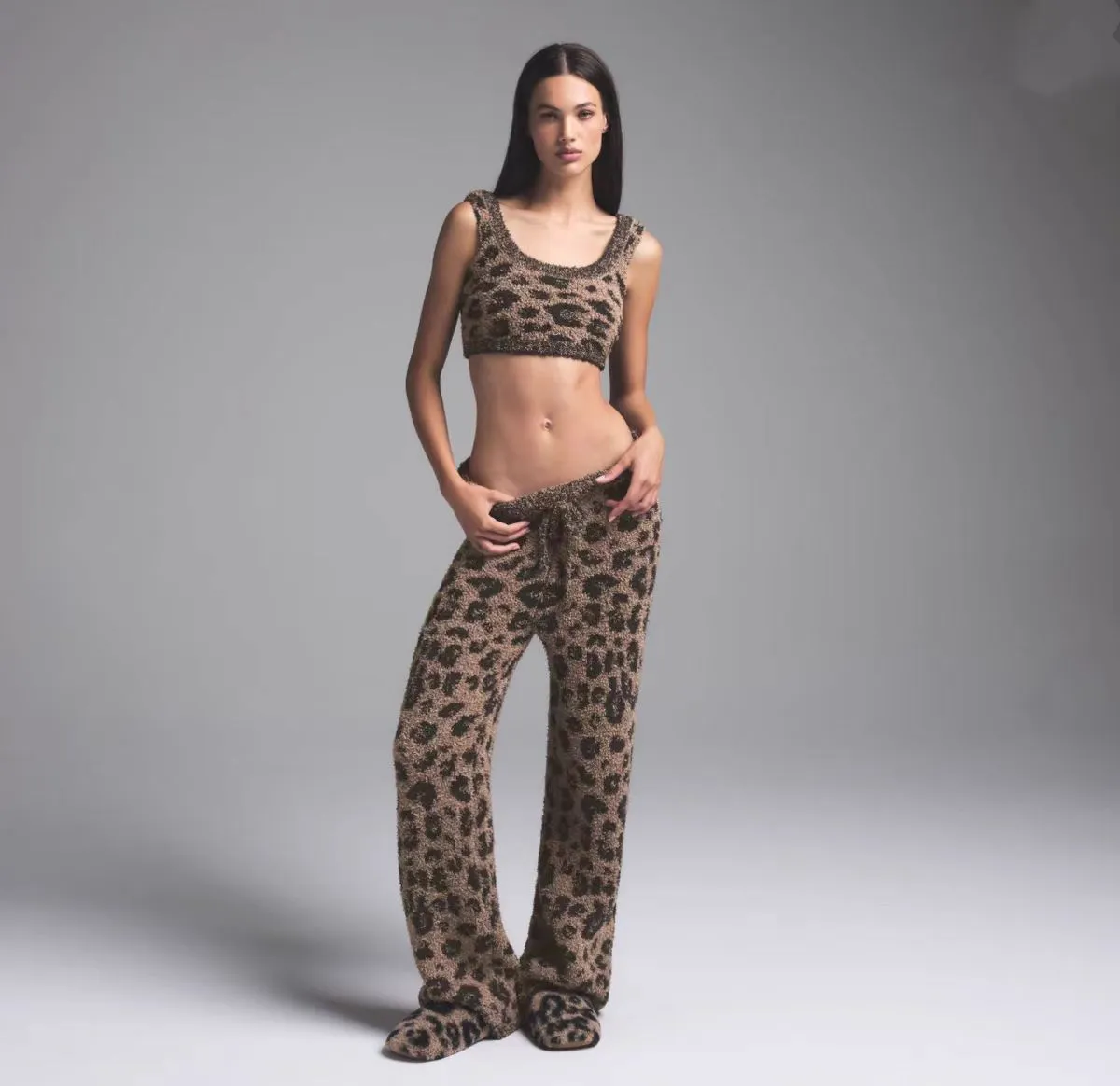 Rodeo Leopard Loungewear Set