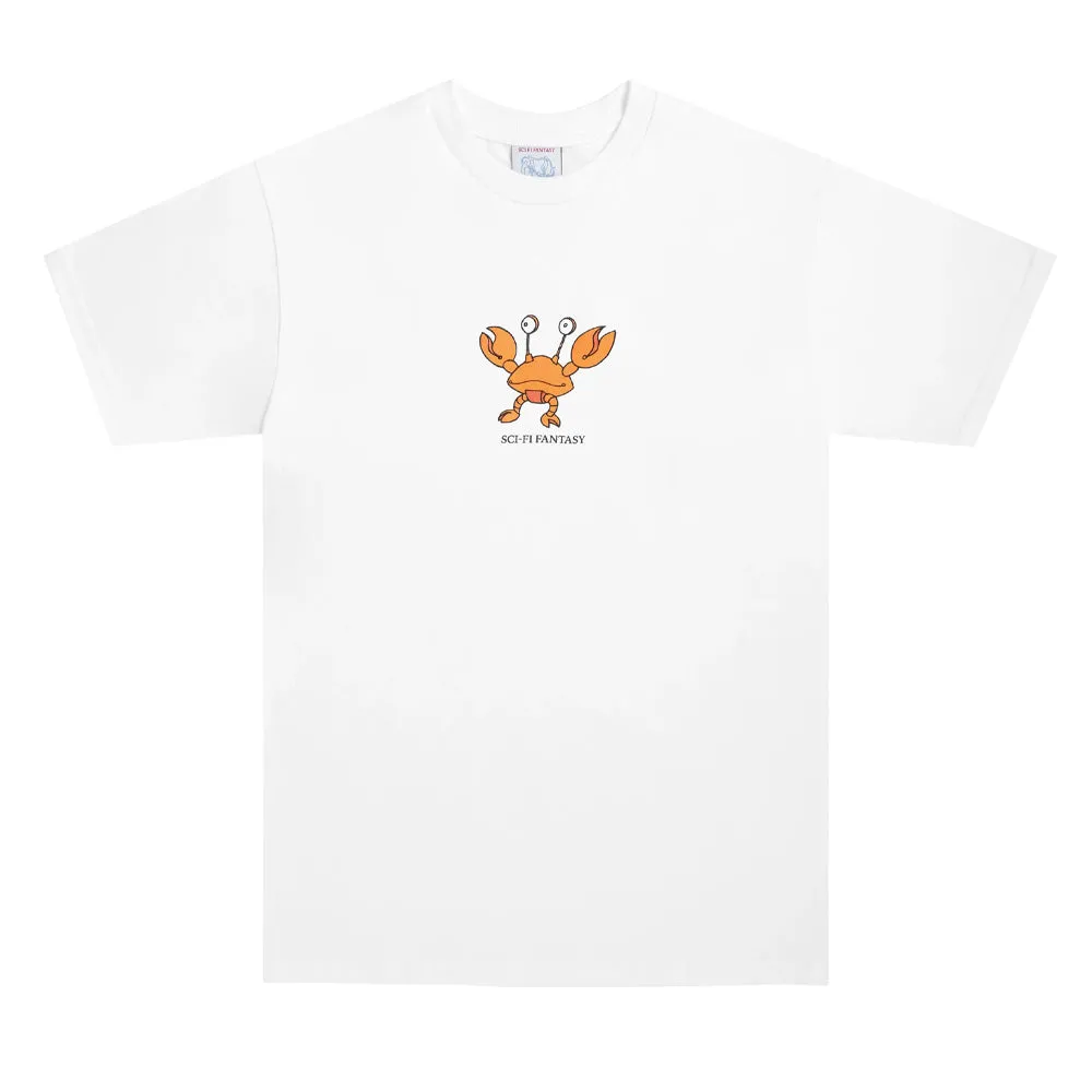 SCI-FI FANTASY CRAB TEE // WHITE