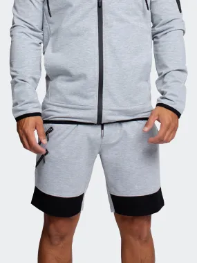 Short 2zippers Grey