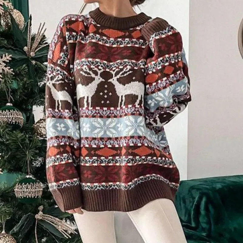 Sima Full Sleeve O Neck Women Sweater