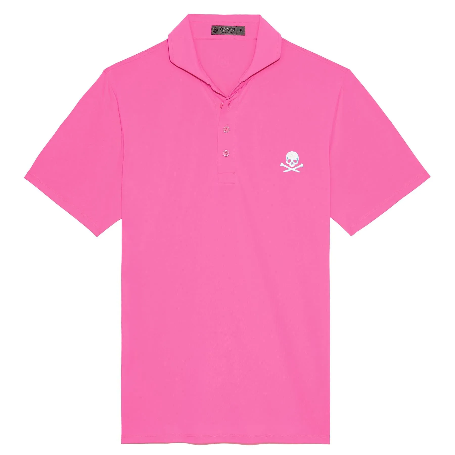 Skull & Tees Essential Pique Polo Knockout Pink - SS23